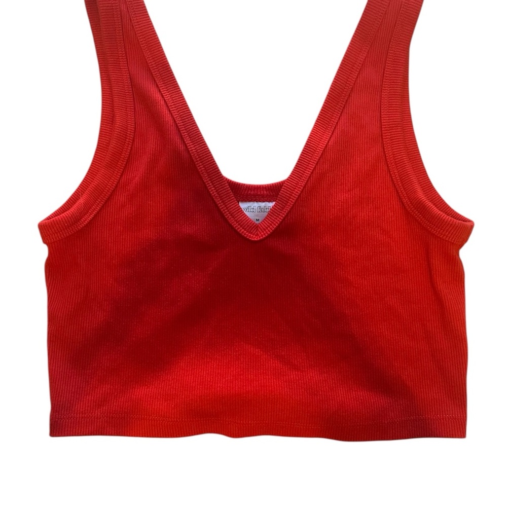 Red crop top (A8)